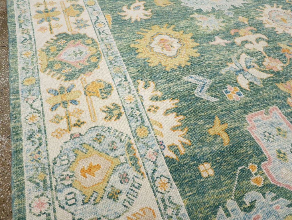 Modern Turkish Oushak, No.30980 - Gsblank