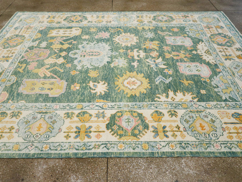 Modern Turkish Oushak, No.30980 - Gsblank