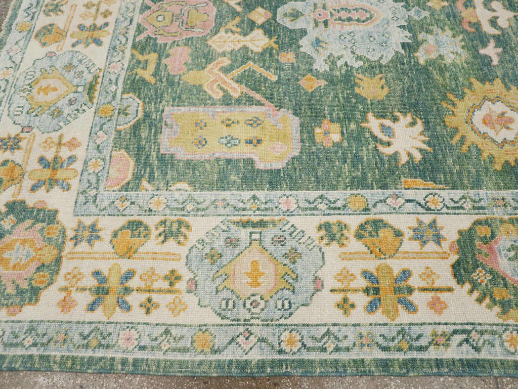 Modern Turkish Oushak, No.30980 - Gsblank