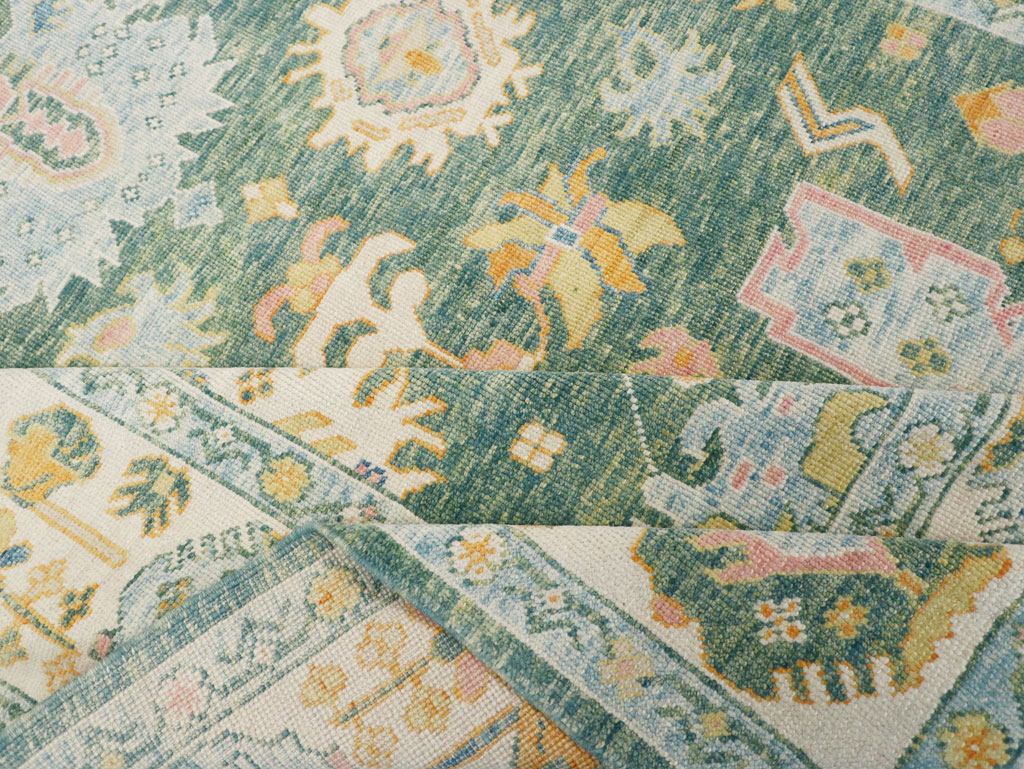 Modern Turkish Oushak, No.30980 - Gsblank