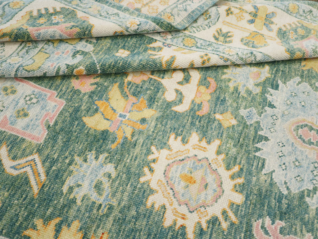 Modern Turkish Oushak, No.30980 - Gsblank