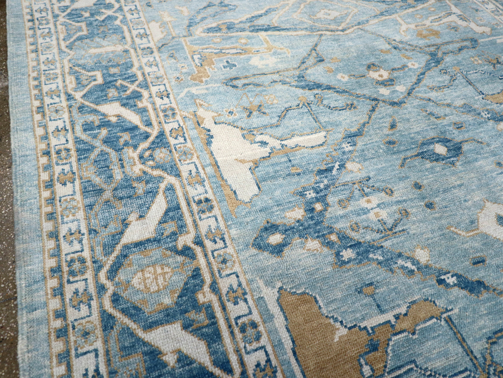 Modern Turkish Oushak Carpet, No.30983 - Gsblank