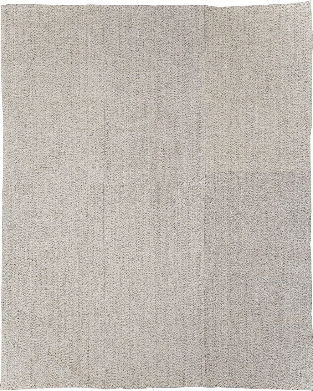 Vintage Turkish Flatweave Kilim Room Size Carpet, No.30984 - Gsblank