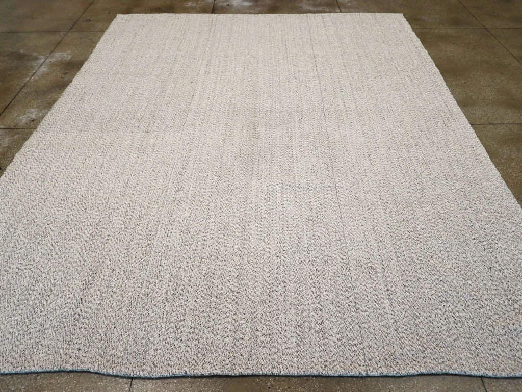 Vintage Turkish Flatweave Kilim Room Size Carpet, No.30984 - Gsblank