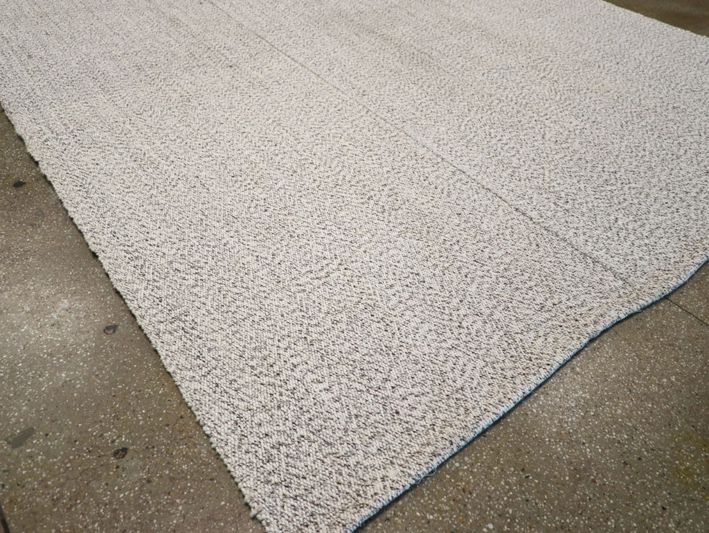 Vintage Turkish Flatweave Kilim Room Size Carpet, No.30984 - Gsblank