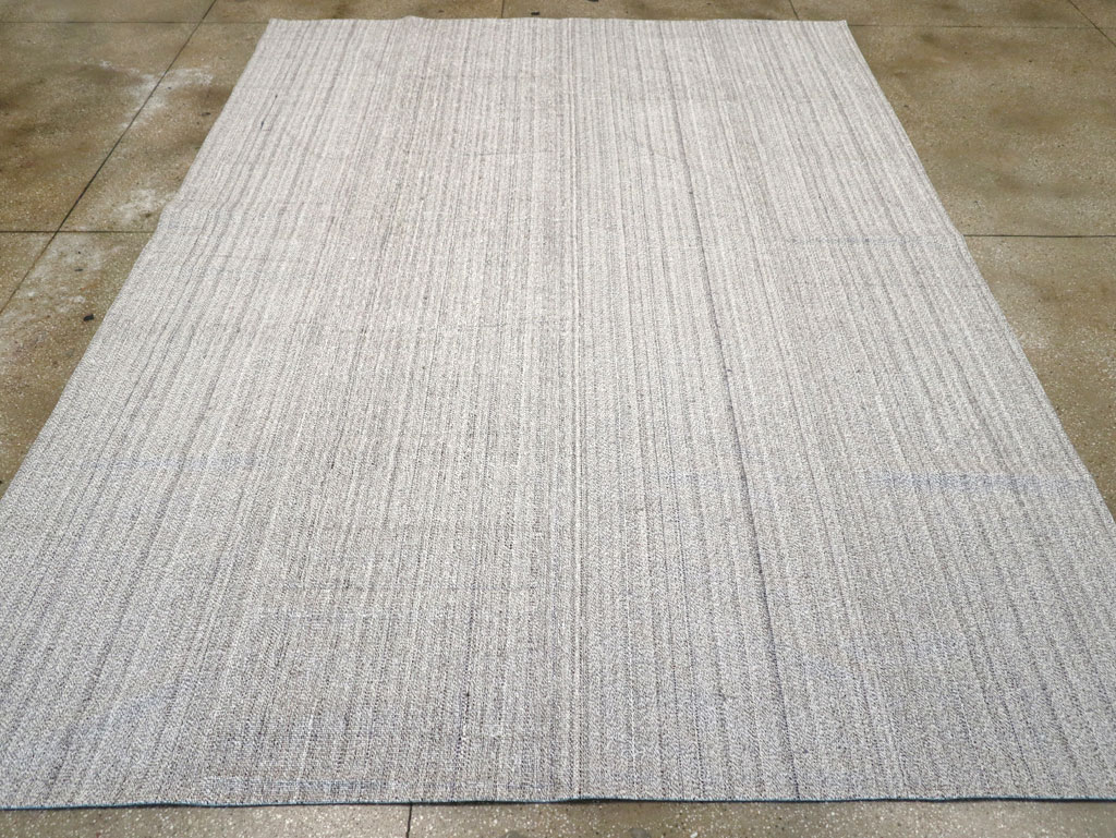 Modern Turkish Flatweave, No.30985 - Gsblank