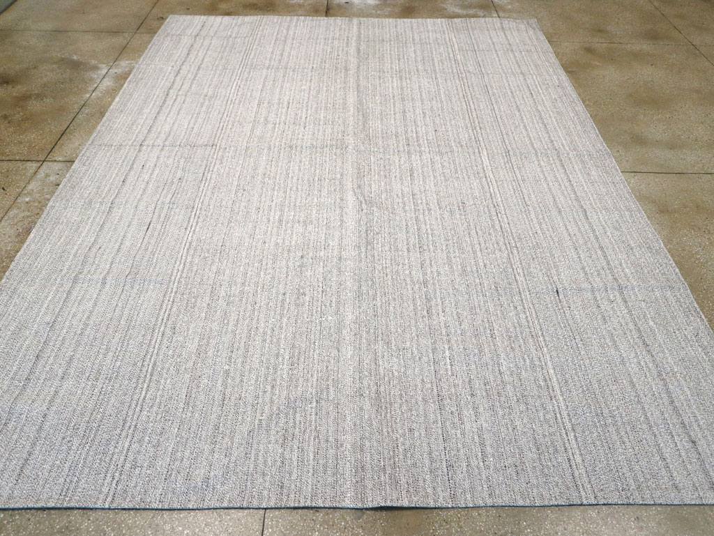 Modern Turkish Flatweave, No.30986 - Gsblank