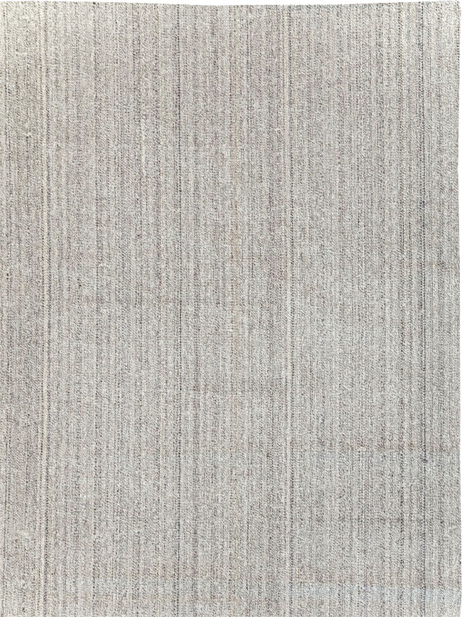 Vintage Turkish Flatweave Kilim Room Size Carpet, No.30987 - Gsblank