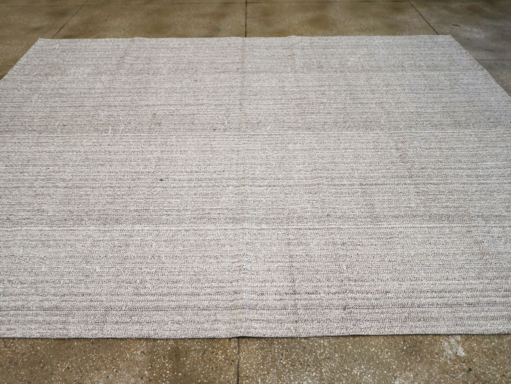 Vintage Turkish Flatweave Kilim Room Size Carpet, No.30987 - Gsblank