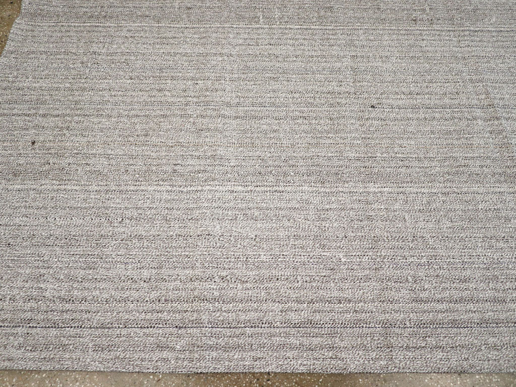 Vintage Turkish Flatweave Kilim Room Size Carpet, No.30987 - Gsblank