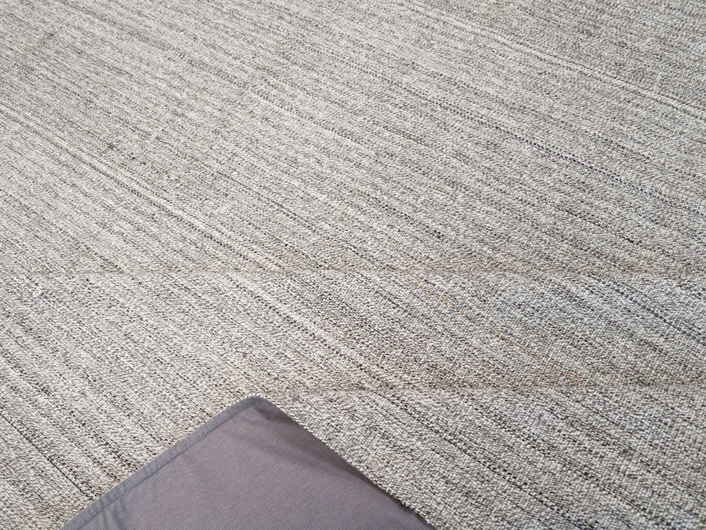 Vintage Turkish Flatweave Kilim Room Size Carpet, No.30987 - Gsblank