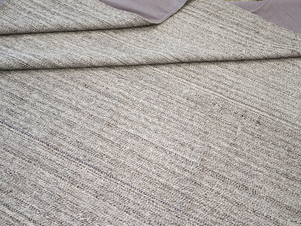 Vintage Turkish Flatweave Kilim Room Size Carpet, No.30987 - Gsblank