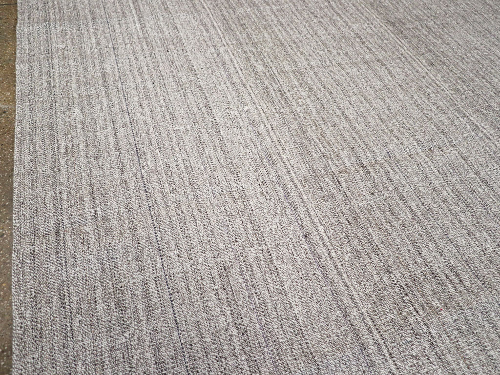 Vintage Turkish Flatweave Kilim Room Size Carpet, No.30989 - Gsblank