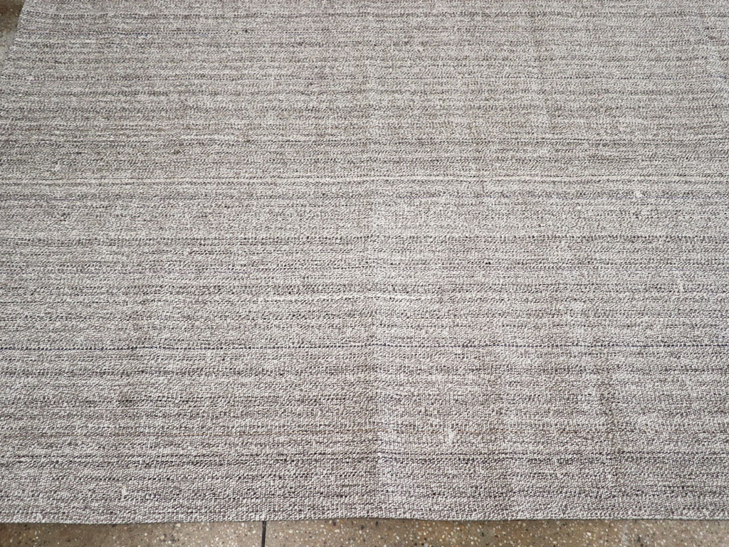 Vintage Turkish Flatweave Kilim Room Size Carpet, No.30989 - Gsblank