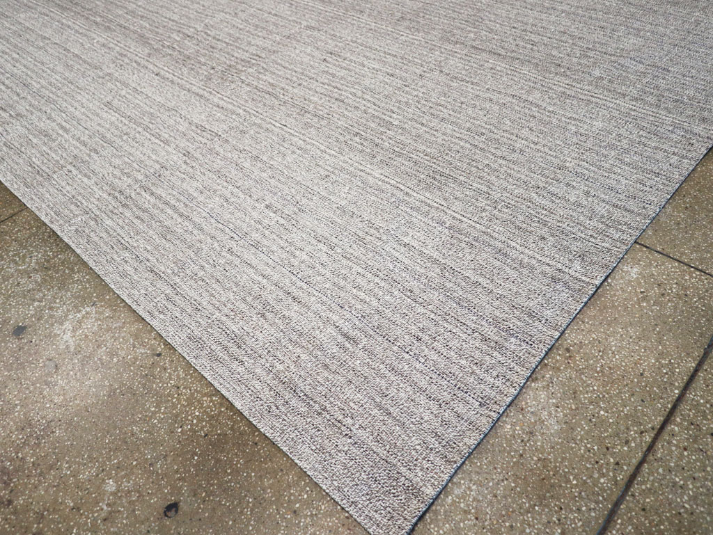 Vintage Turkish Flatweave Kilim Room Size Carpet, No.30989 - Gsblank