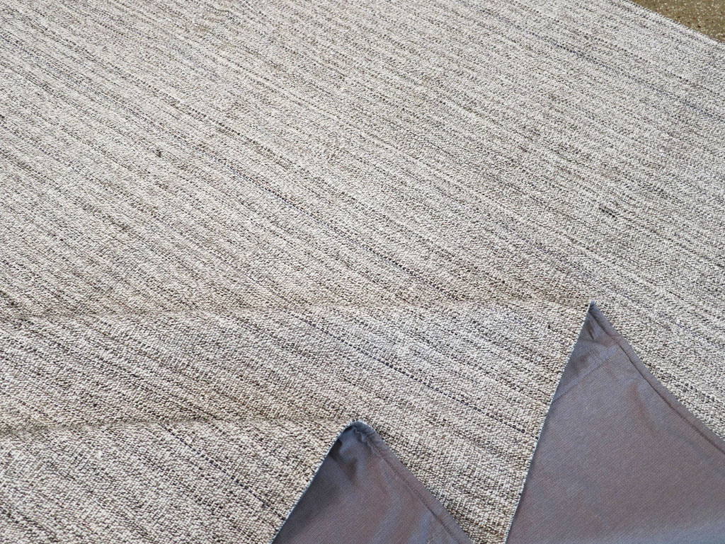 Vintage Turkish Flatweave Kilim Room Size Carpet, No.30989 - Gsblank