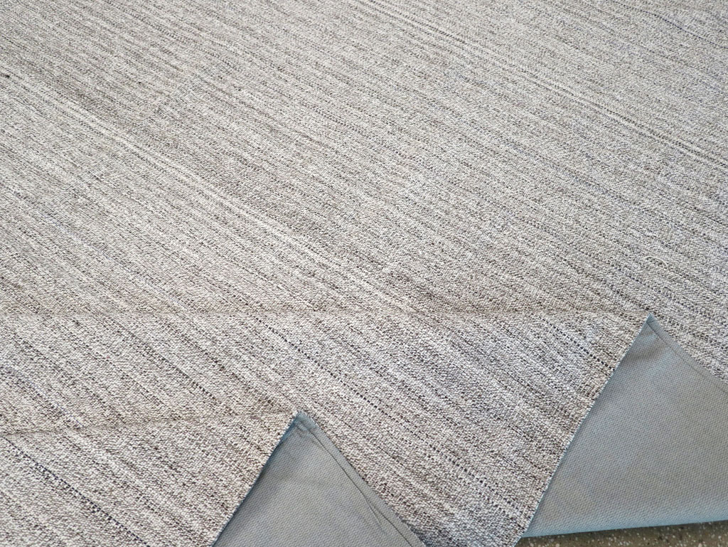 Vintage Turkish Flatweave Kilim Large Room Size Carpet, No.30990 - Gsblank