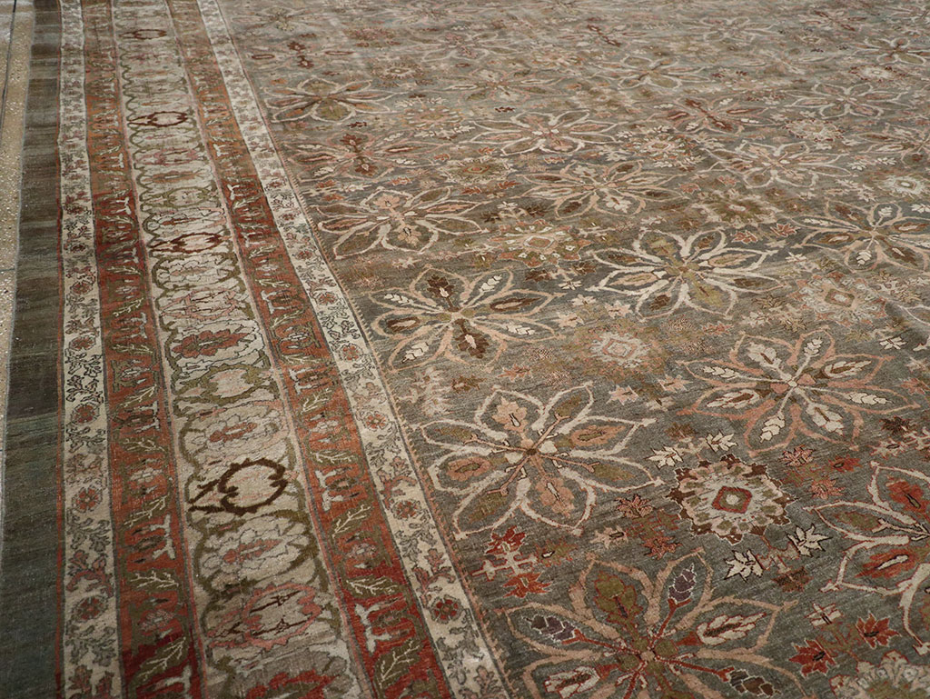 Antique Persian Bidjar Oversize Carpet, No.30993 - Gsblank