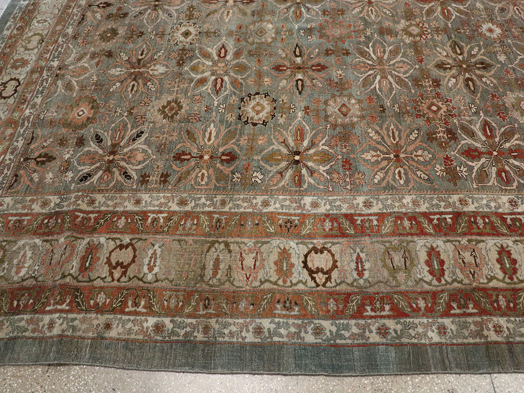 Antique Persian Bidjar Oversize Carpet, No.30993 - Gsblank