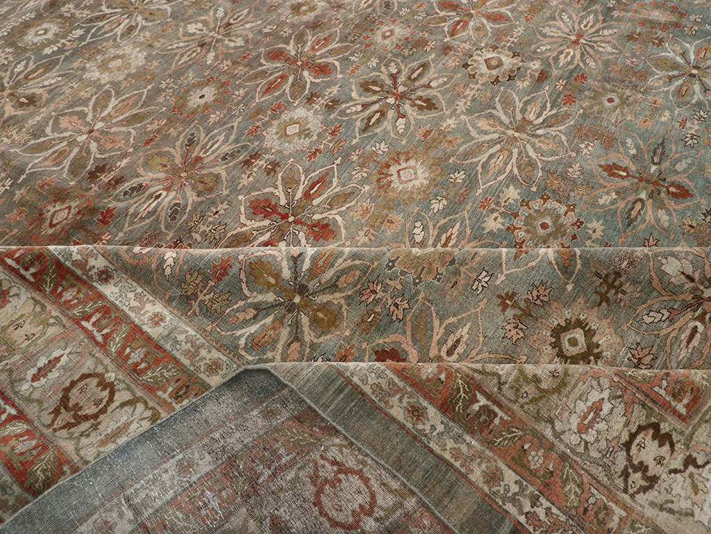 Antique Persian Bidjar Oversize Carpet, No.30993 - Gsblank