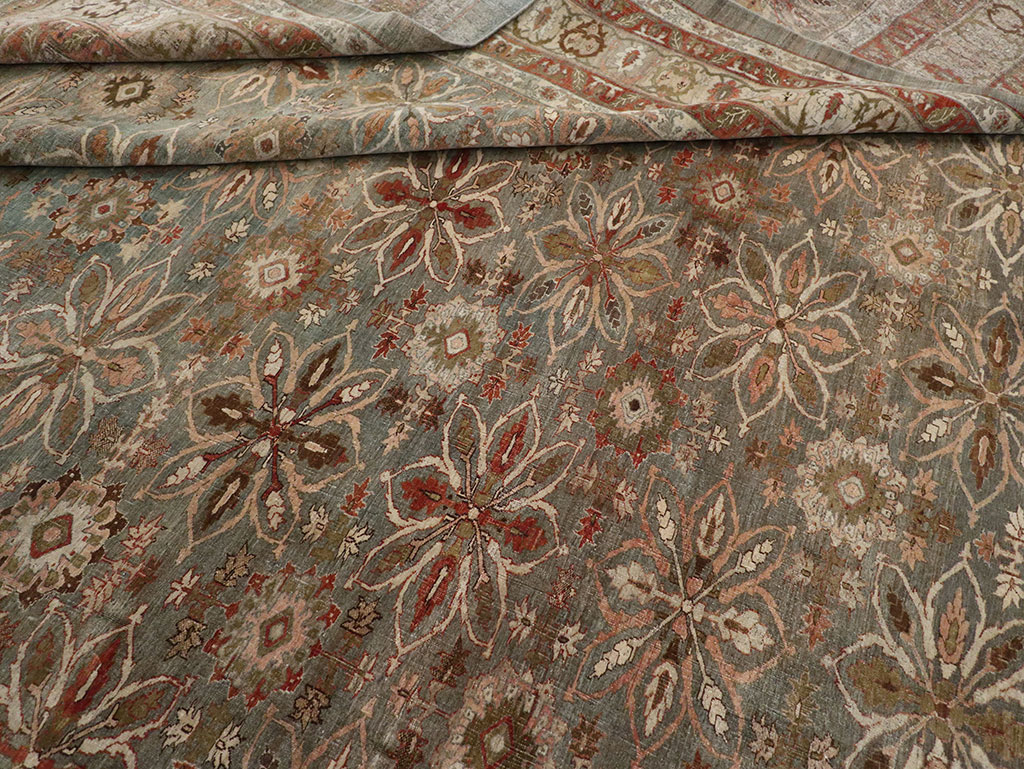 Antique Persian Bidjar Oversize Carpet, No.30993 - Gsblank