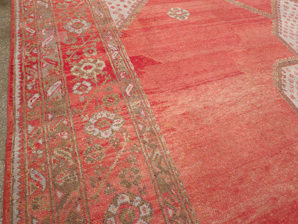 Antique Turkish Oushak Carpet, No.31002 - Gsblank