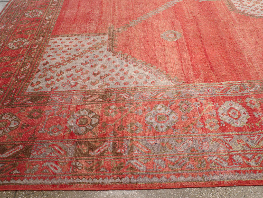 Antique Turkish Oushak Carpet, No.31002 - Gsblank