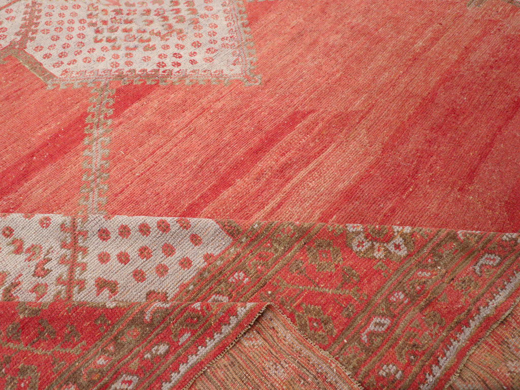 Antique Turkish Oushak Carpet, No.31002 - Gsblank