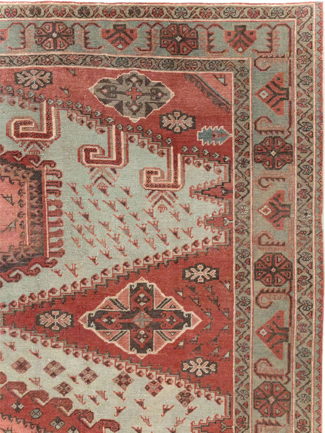 Vintage Persian Veece Room Size Carpet, No.31004 - Gsblank