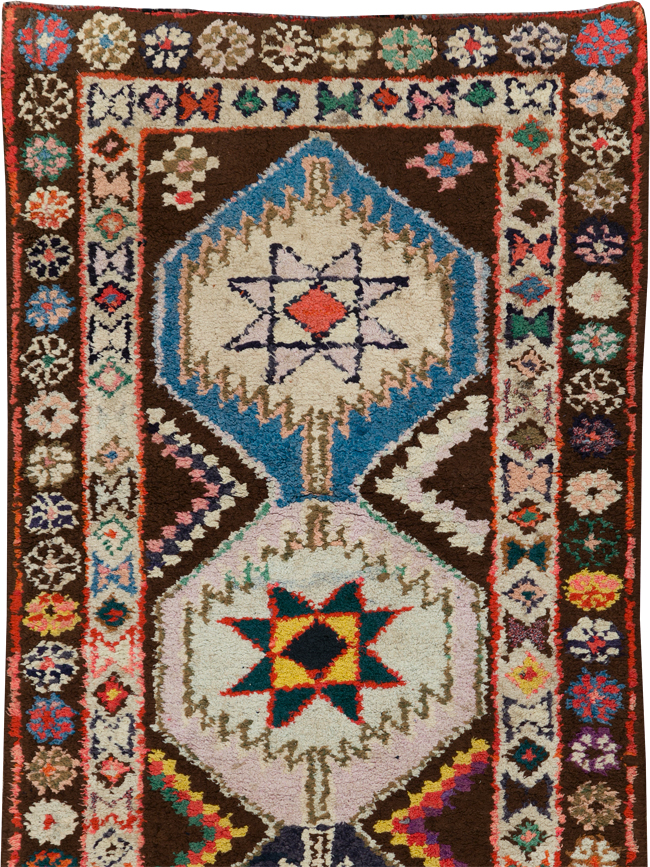 Vintage Turkish Anatolian Tribal Runner, No.31006 - Gsblank