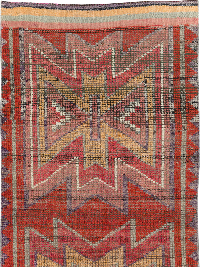 Vintage Turkish Anatolian Tribal Runner, No.31012 - Gsblank