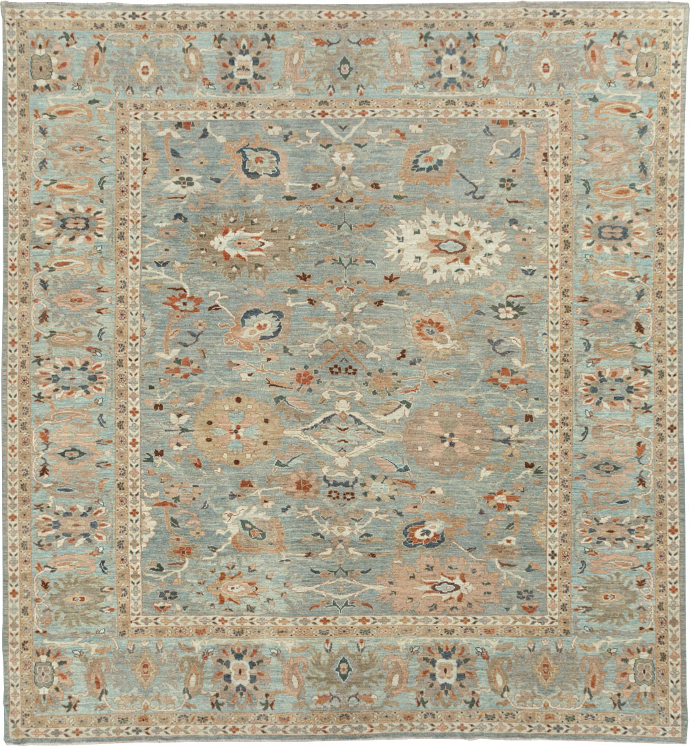 Modern Persian Sultanabad Room Size Carpet, No.31014 - Gsblank