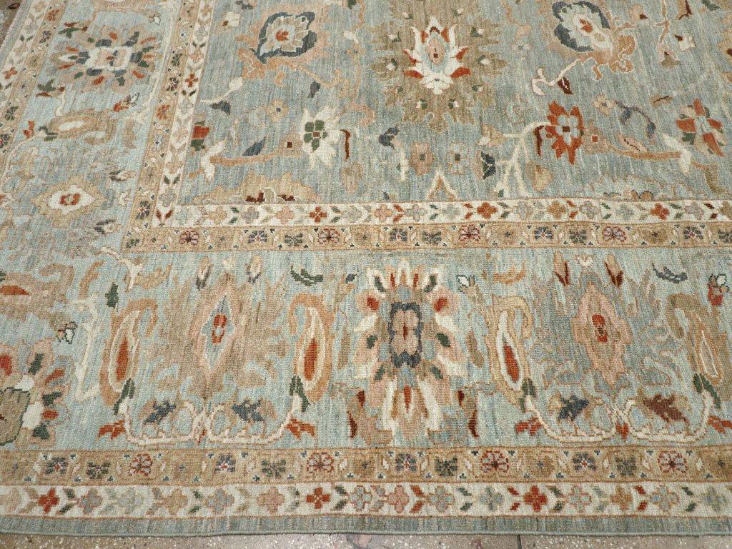 Modern Persian Sultanabad Room Size Carpet, No.31014 - Gsblank