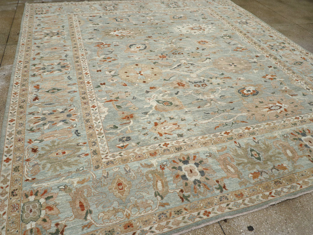 Modern Persian Sultanabad Room Size Carpet, No.31014 - Gsblank