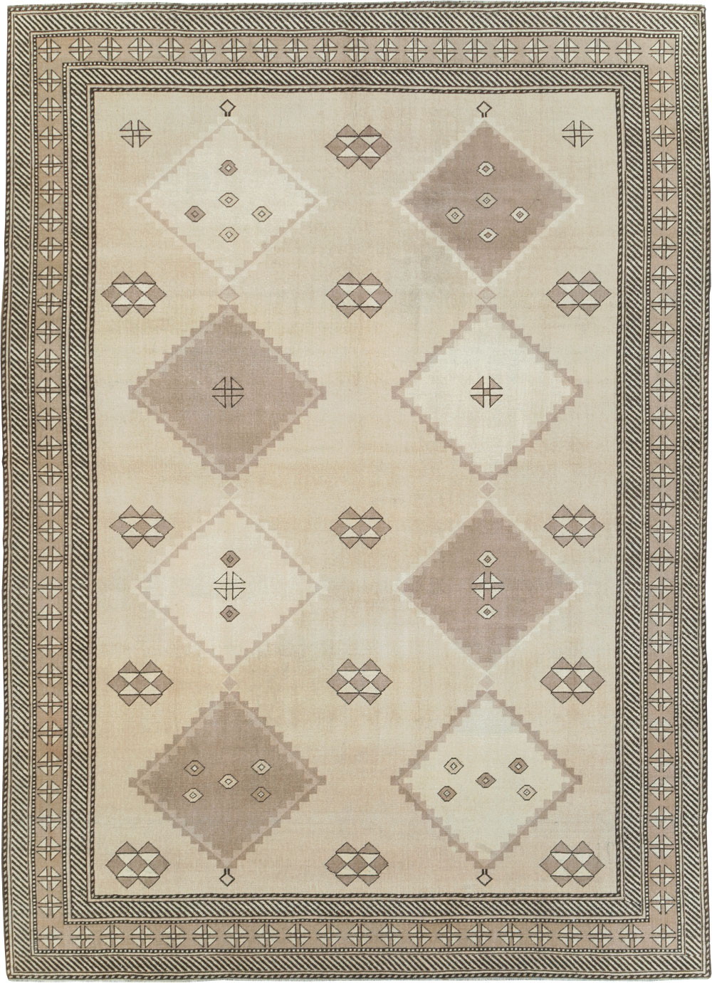 Vintage Turkish Anatolian Small Room Size Carpet, No.31020 - Gsblank