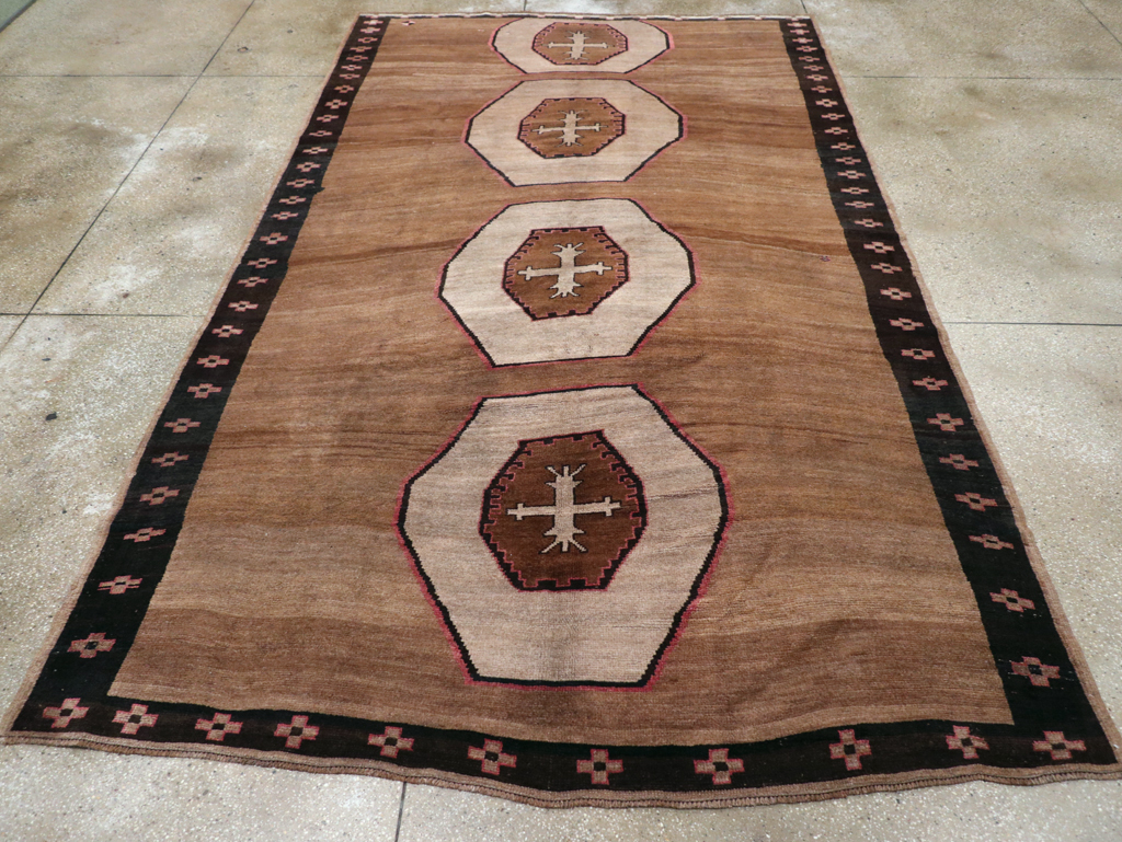 Vintage Turkish Anatolian Tribal Carpet, No.31021 - Gsblank