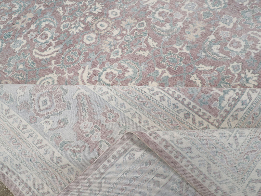 Persian Dorokhsh Inspired Modern Turkish Room Size Carpet, No.31022 - Gsblank