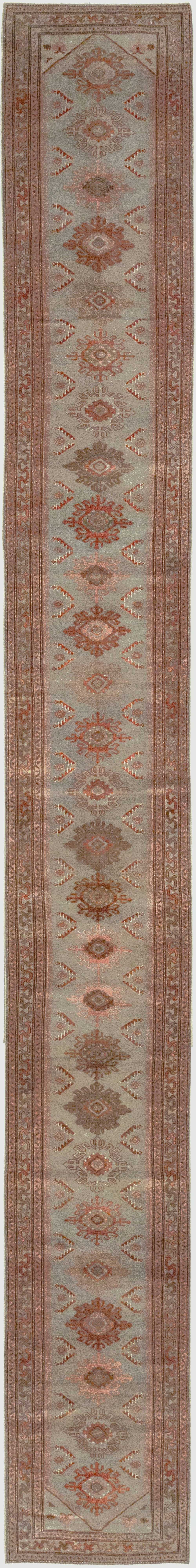 Vintage Persian Malayer Runner, No.31024 - Gsblank