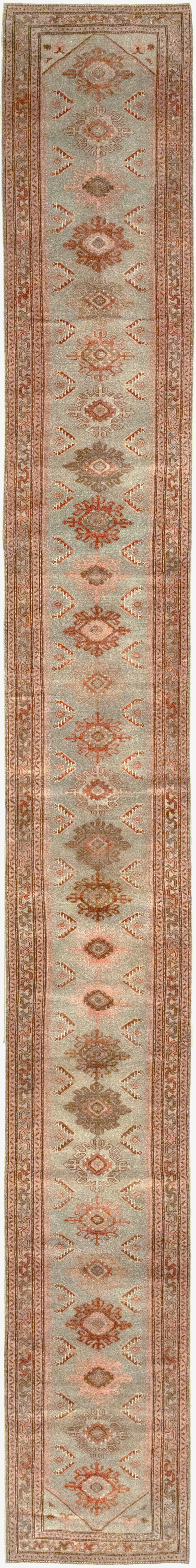 Vintage Persian Malayer Runner, No.31024 - Gsblank