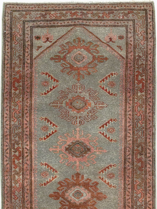 Vintage Persian Malayer Runner, No.31024 - Gsblank