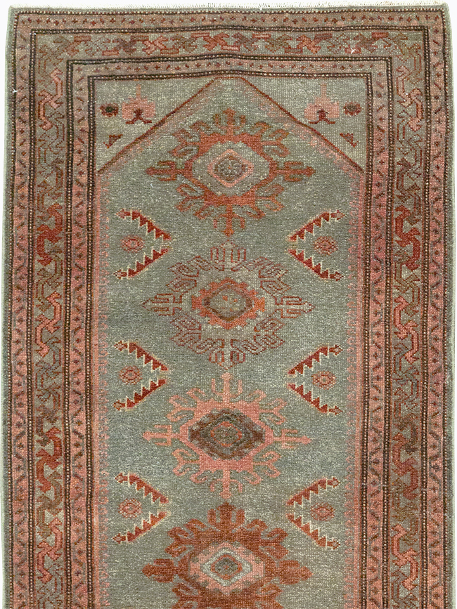 Vintage Persian Malayer Runner, No.31024 - Gsblank