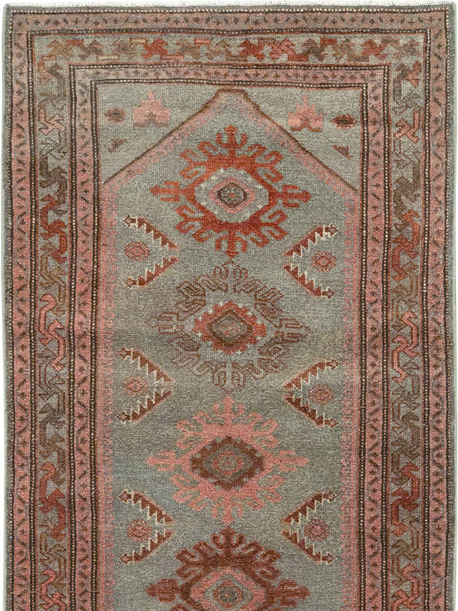 Vintage Persian Malayer Runner, No.31024 - Gsblank