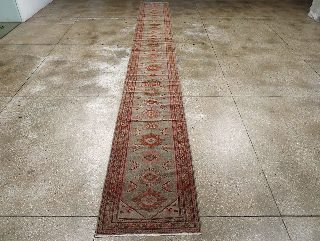 Vintage Persian Malayer Runner, No.31024 - Gsblank