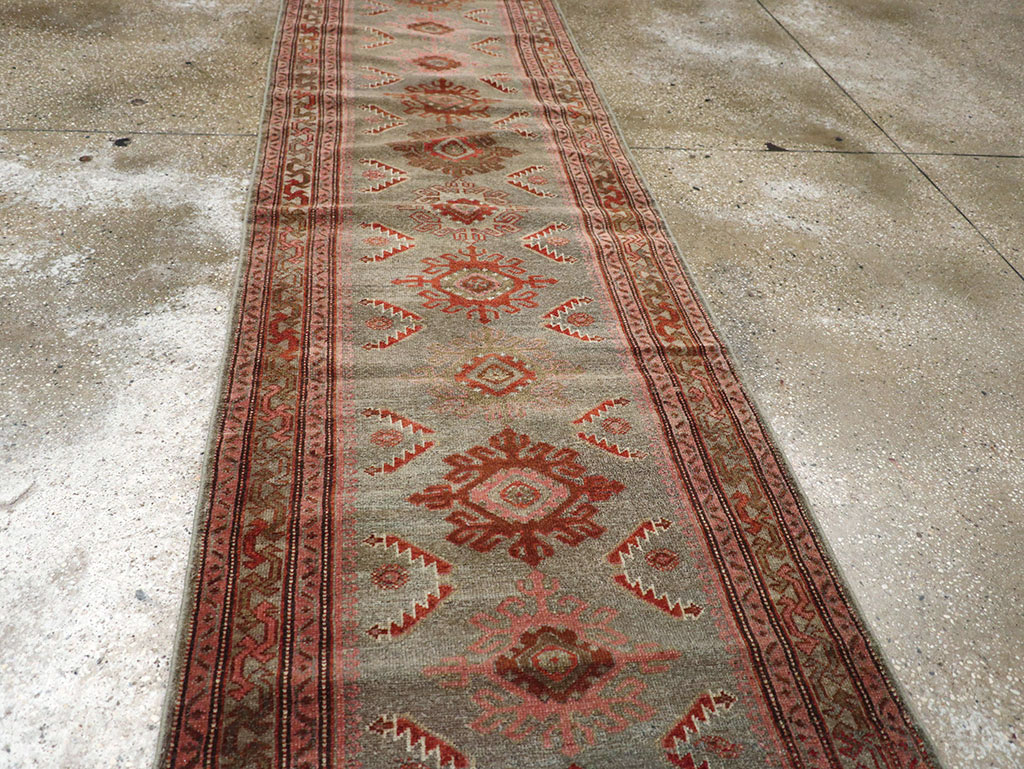 Vintage Persian Malayer Runner, No.31024 - Gsblank