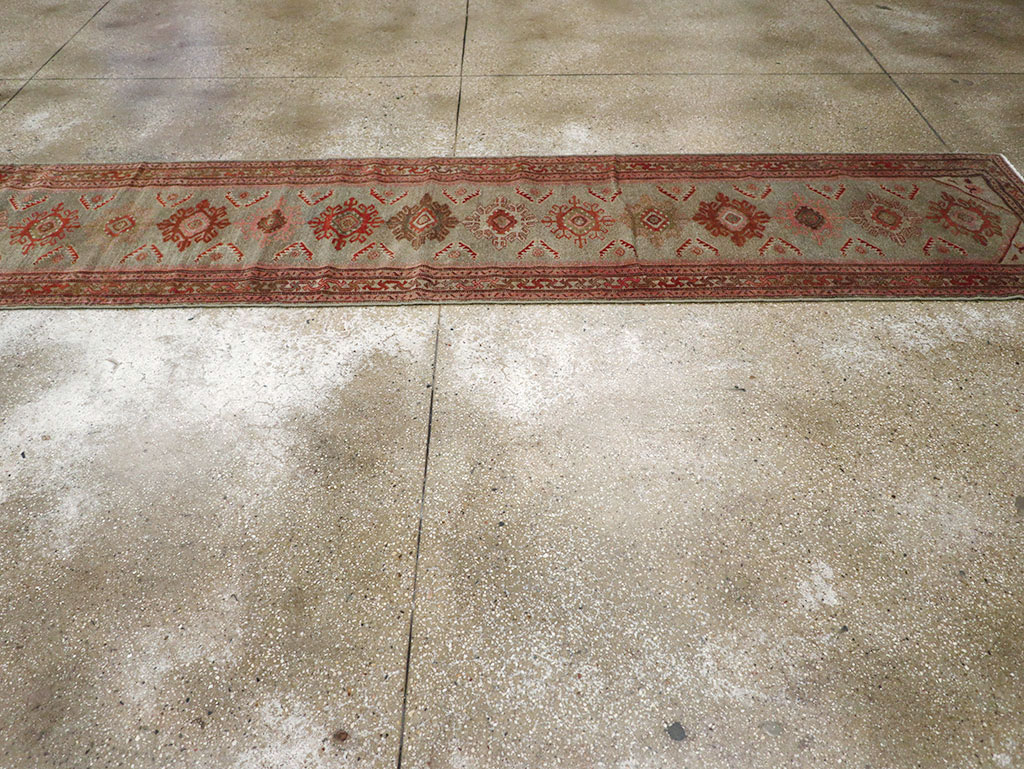 Vintage Persian Malayer Runner, No.31024 - Gsblank