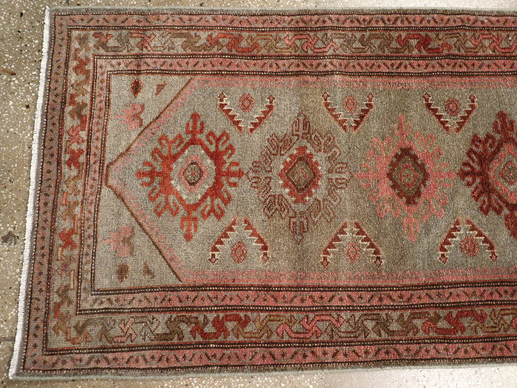 Vintage Persian Malayer Runner, No.31024 - Gsblank
