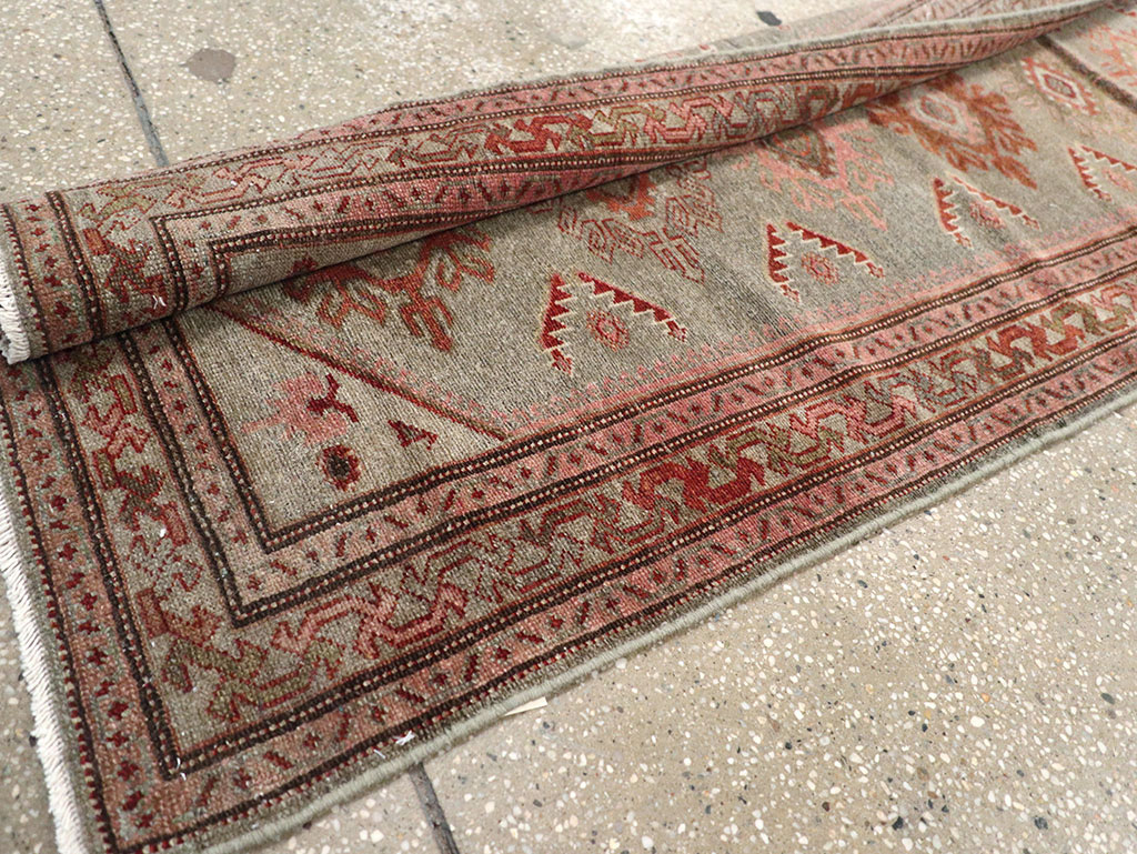 Vintage Persian Malayer Runner, No.31024 - Gsblank
