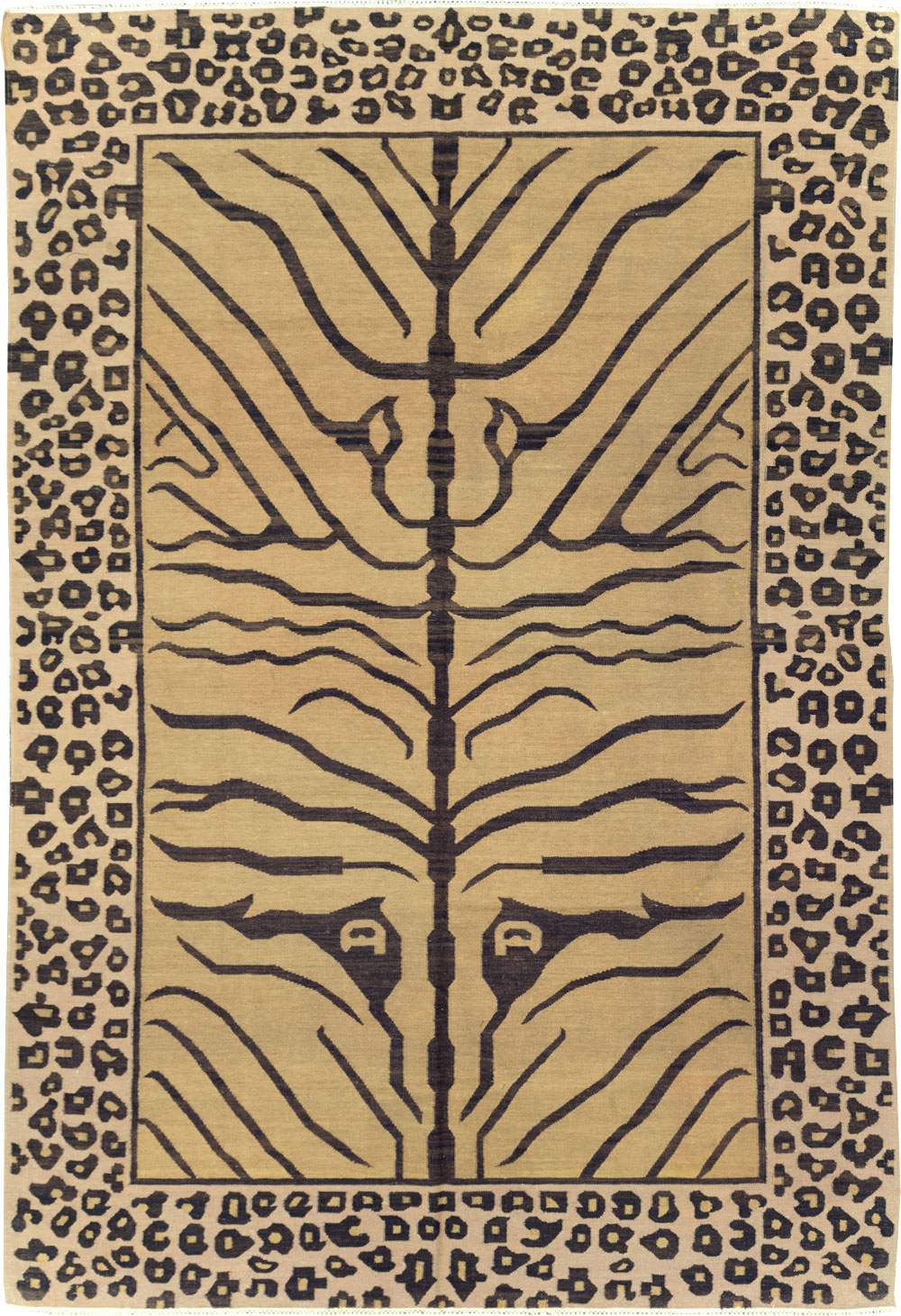 Modern Turkish Flatweave, No.31031 - Gsblank