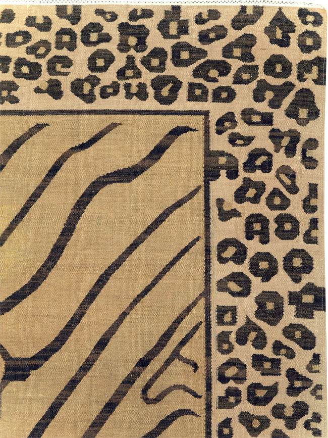 Modern Turkish Flatweave, No.31031 - Gsblank