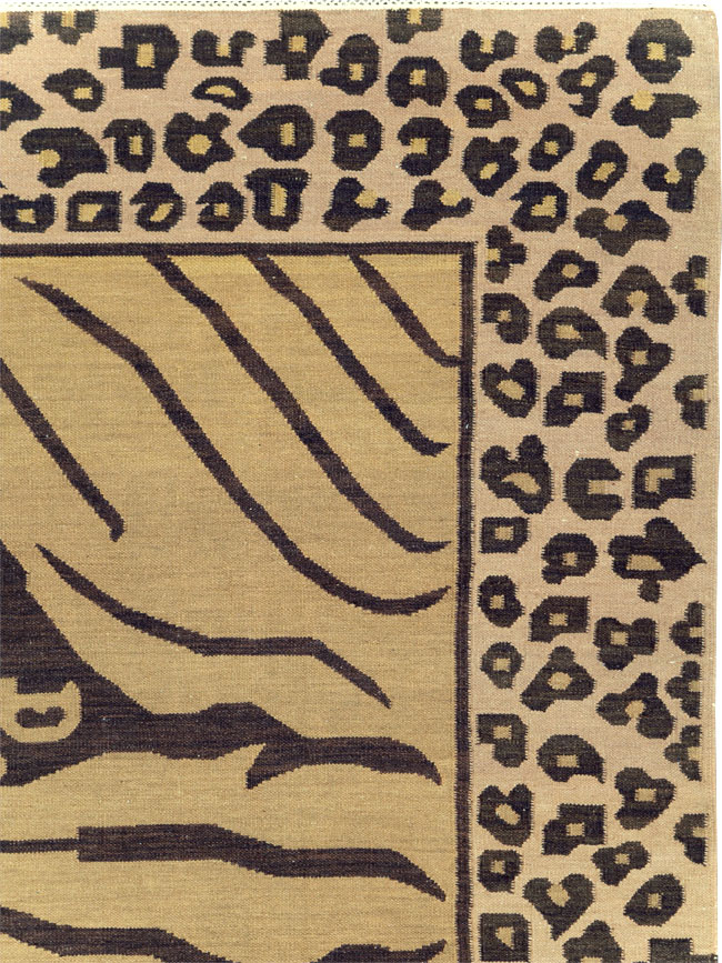 Modern Turkish Flatweave Kilim, No.31031 - Gsblank